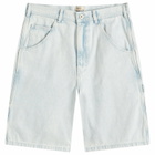 Stan Ray Men's Big Job Shorts in Lite Blue Denim