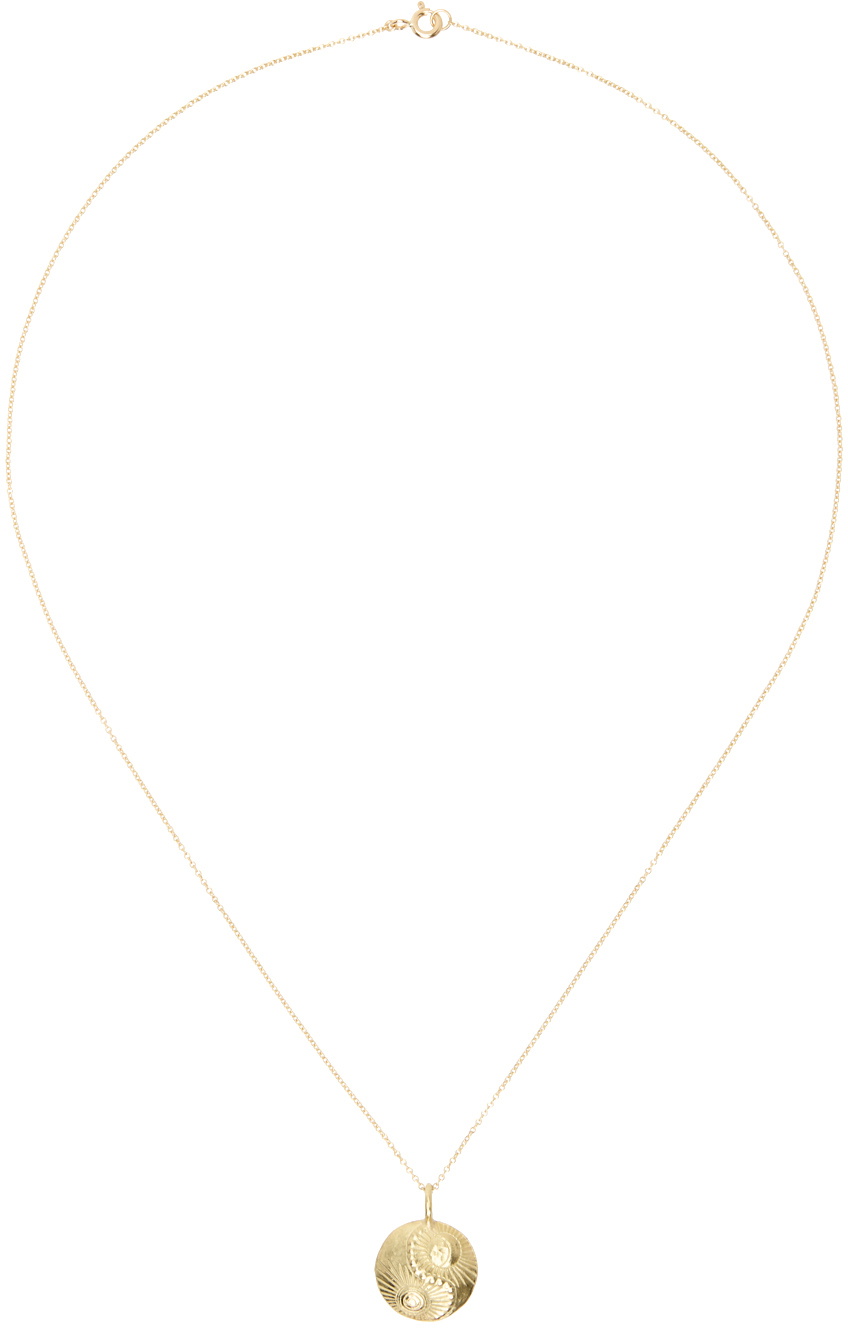 ELHANATI Gold Star Sign Gemini Necklace