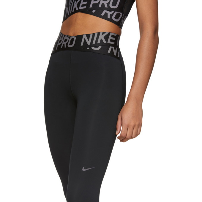 Nike Black Pro Intertwist Leggings Nike