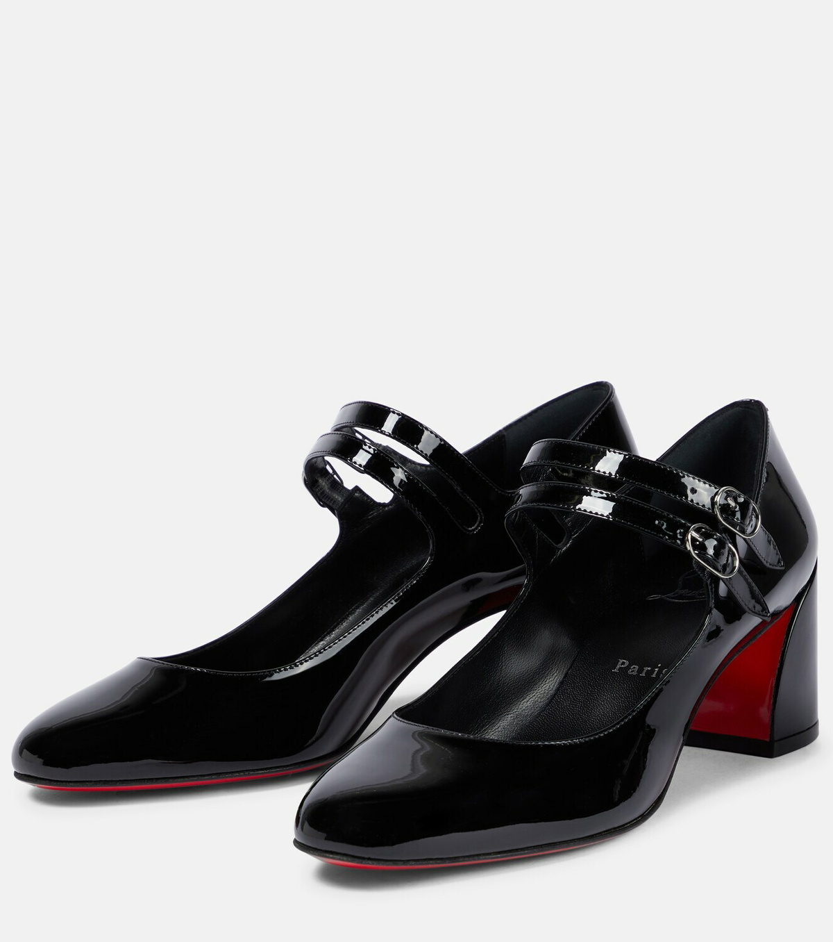 Christian Louboutin Miss Jane 55 patent leather pumps