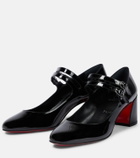 Christian Louboutin Miss Jane 55 patent leather pumps
