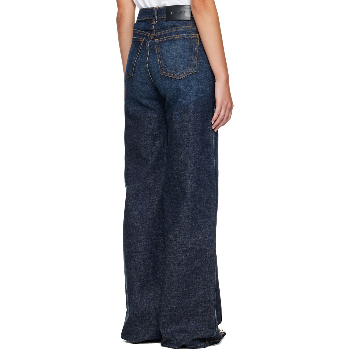 KHAITE Indigo Dane Stretch Jeans