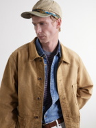 KAPITAL - Chino Brumfield Embroidered Cotton-Twill Cap - Neutrals