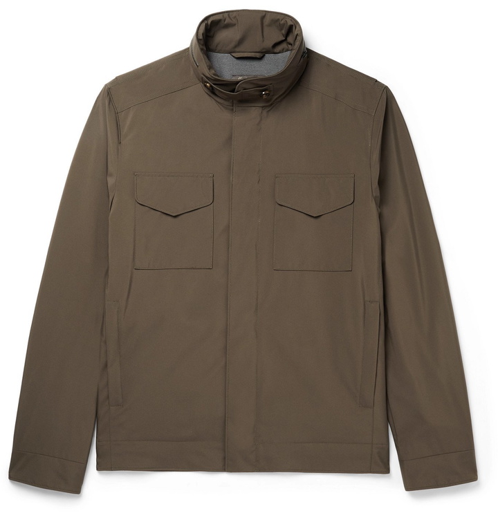 Photo: Loro Piana - Traveller Storm System Shell Jacket - Green