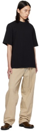 Róhe Black Oversized T-Shirt