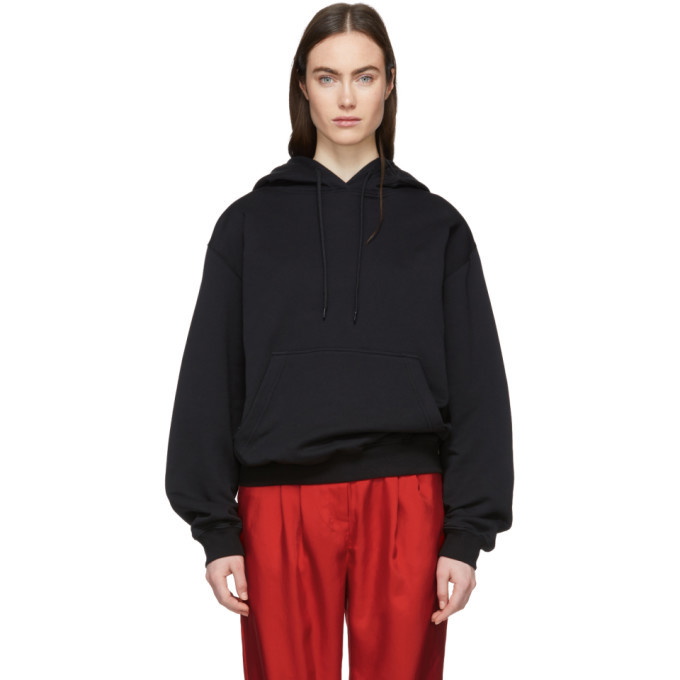 Photo: MSGM Black Logo Hoodie