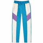 Palm Angels Men's Colourblock Track Pant in Blue/Off White