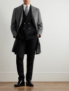 Brunello Cucinelli - Wool and Cashmere-Blend Overcoat - Gray