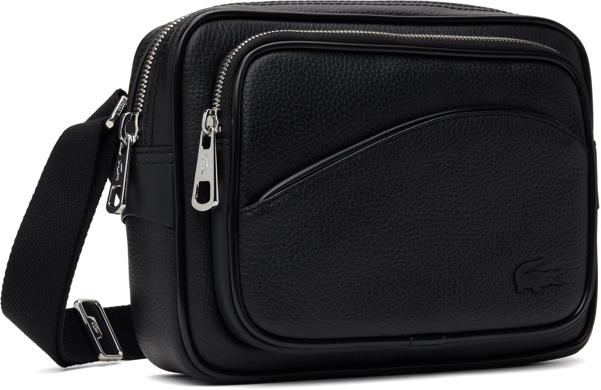 Lacoste Black Angy Reporter Bag