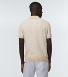 Frescobol Carioca Rino cotton and silk polo shirt