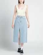 Andreādamo Womens Top Ivory