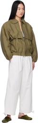 Deiji Studios Green Double Layered Jacket
