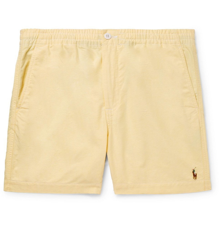 Photo: Polo Ralph Lauren - Prepster Cotton Oxford Shorts - Yellow