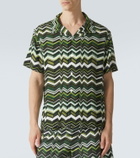 Missoni Zig Zag bowling shirt