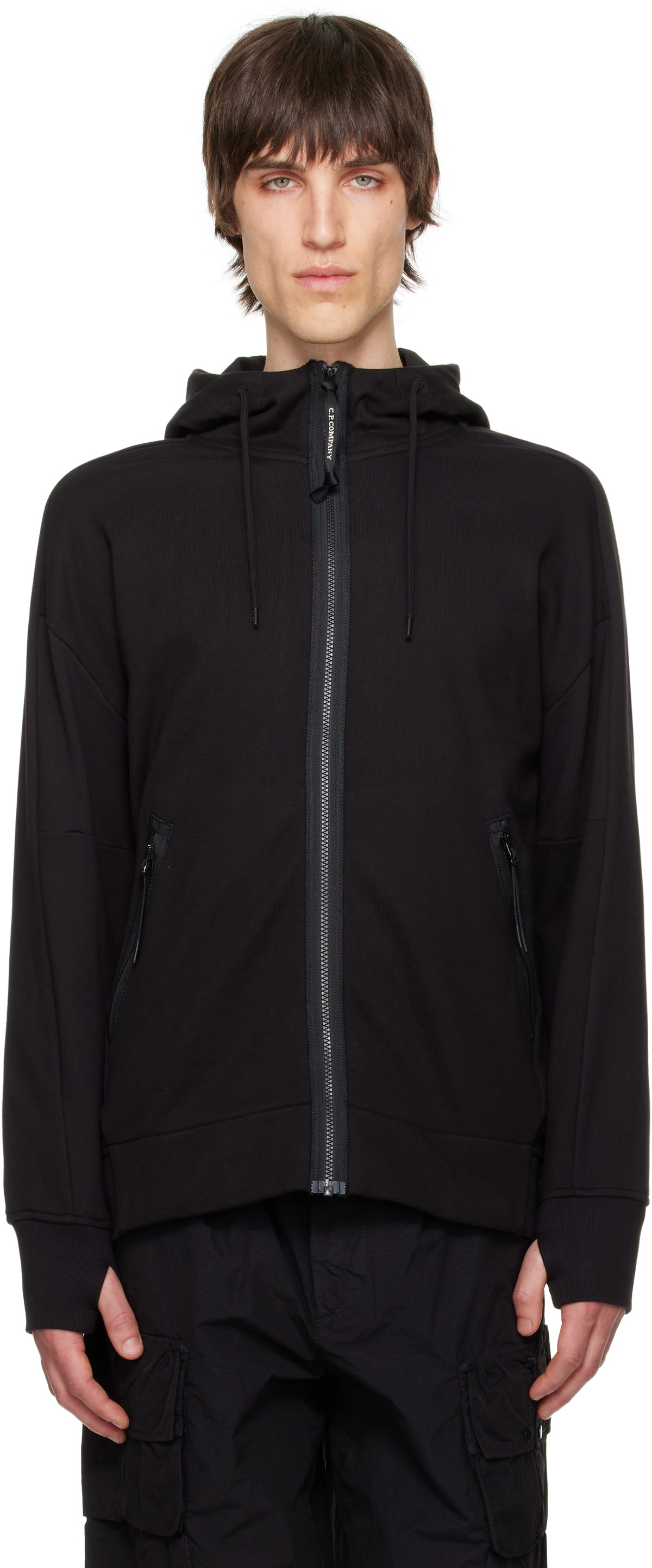 Haider Ackermann Black Perth Zip-Up Hoodie Haider Ackermann