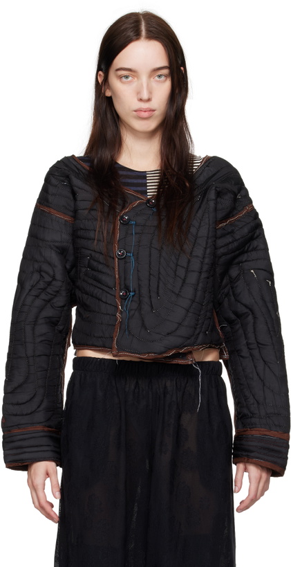 Photo: SC103 Black & Brown Opus Jacket