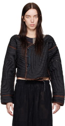 SC103 Black & Brown Opus Jacket