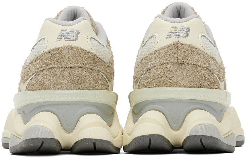 New Balance Taupe & Gray 9060 Sneakers