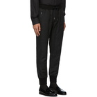 Dolce and Gabbana Black Jacquard Lounge Pants