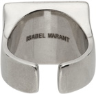 Isabel Marant Silver Distressed Father Ring