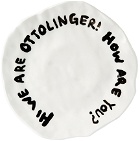 Ottolinger SSENSE Exclusive White Introduction Plate