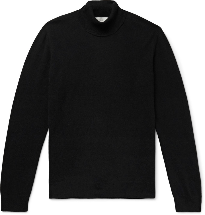 Photo: Altea - Cashmere Rollneck Sweater - Black