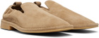 AMIRI Beige Slip On Loafers