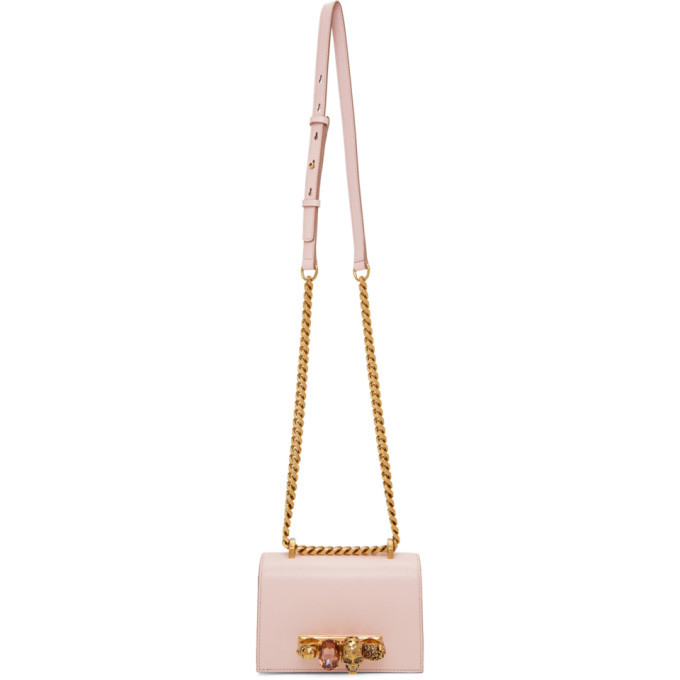 Pink alexander discount mcqueen purse