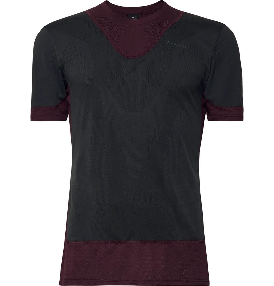 Photo: Nike x Undercover - GYAKUSOU Dri-FIT T-Shirt - Burgundy