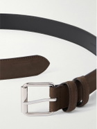 A.P.C. - 2.5cm Nubuck Belt - Brown