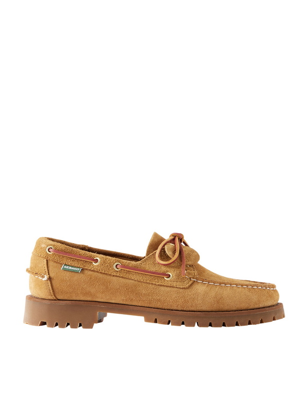 Photo: Sebago - Ranger Suede Boat Shoes - Brown