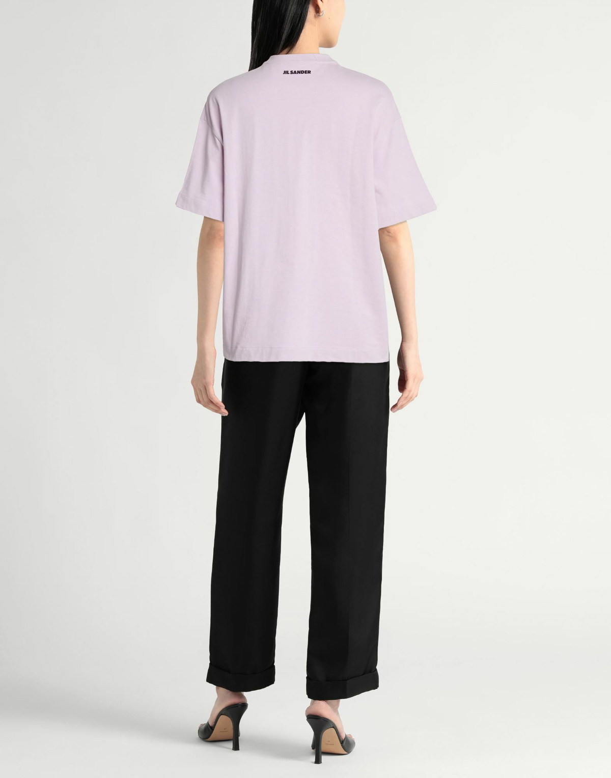 Jil Sander Womens T-shirt Lilac