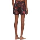 Paul Smith Red Beetle Botanical Swim Shorts