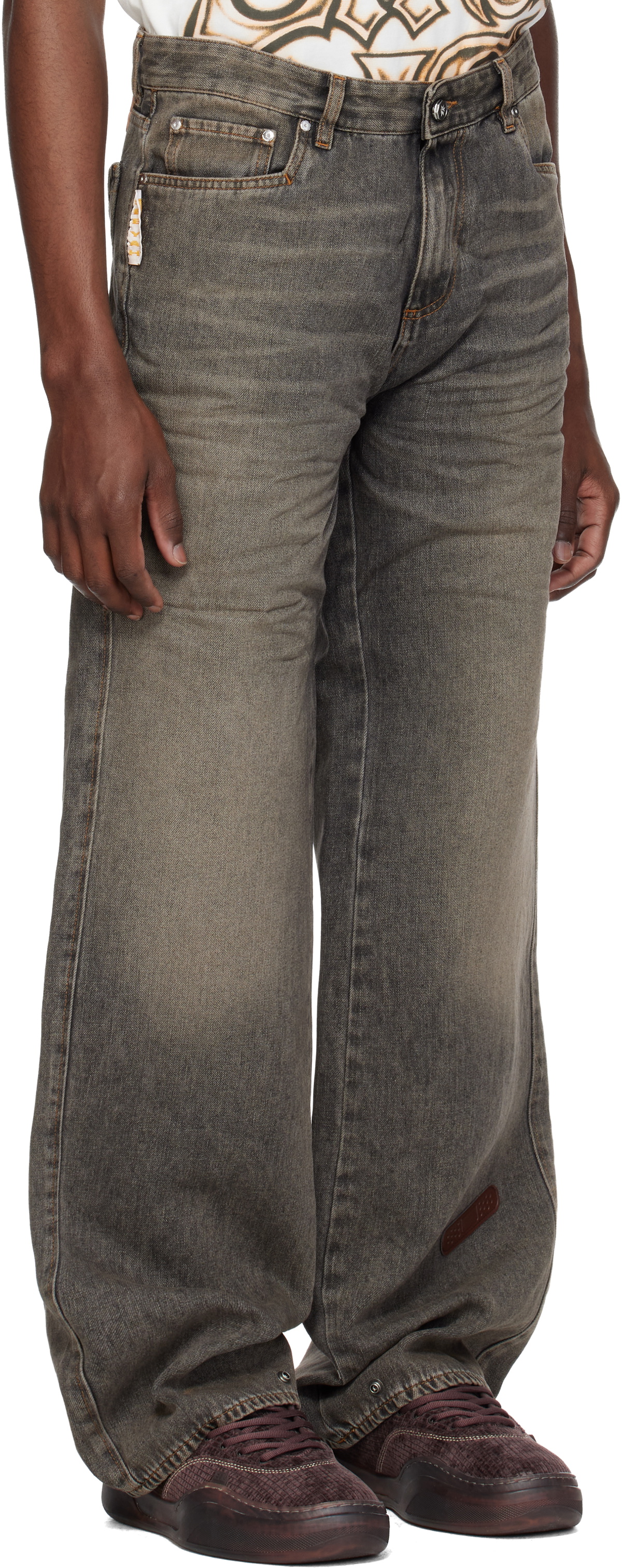 PDF Gray 'Rich Kid' Jeans