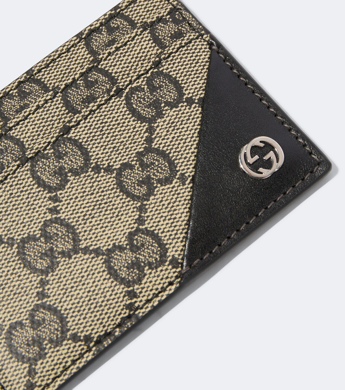 Gucci Interlocking G GG canvas card holder