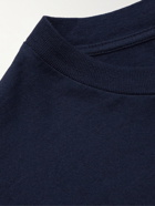 Altea - Cotton and Cashmere-Blend Jersey T-Shirt - Blue