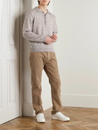 Officine Générale - James Slim-Fit Straight-Leg Cotton-Corduroy Trousers - Brown