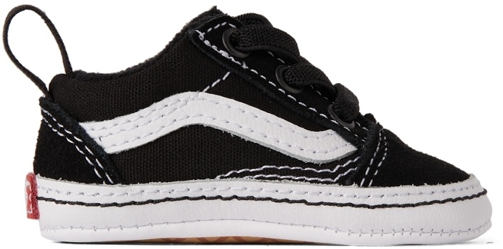 Photo: Vans Baby Black & White Old Skool Crib Sneakers