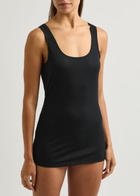 Hanro Ultralight Cotton Tank Black