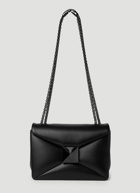 Maxi Stud Shoulder Bag in Black