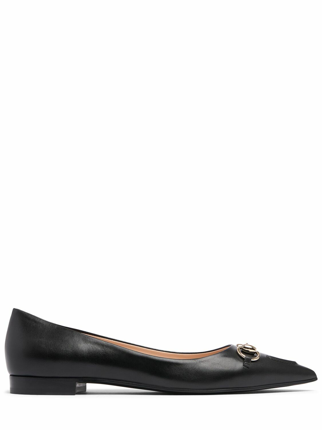 GUCCI Erin Leather Ballet Flats Gucci