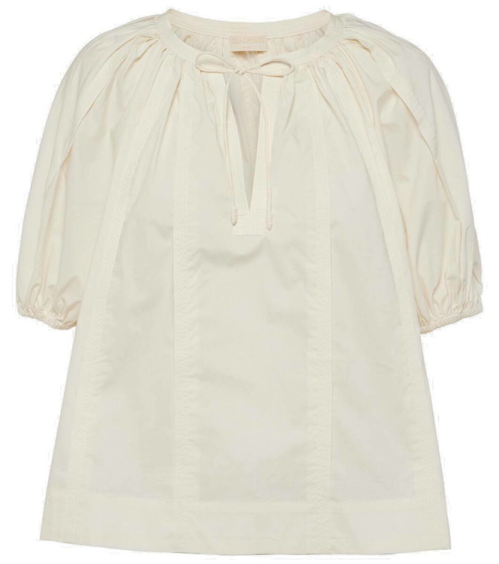 Photo: Ulla Johnson Loli cotton poplin blouse