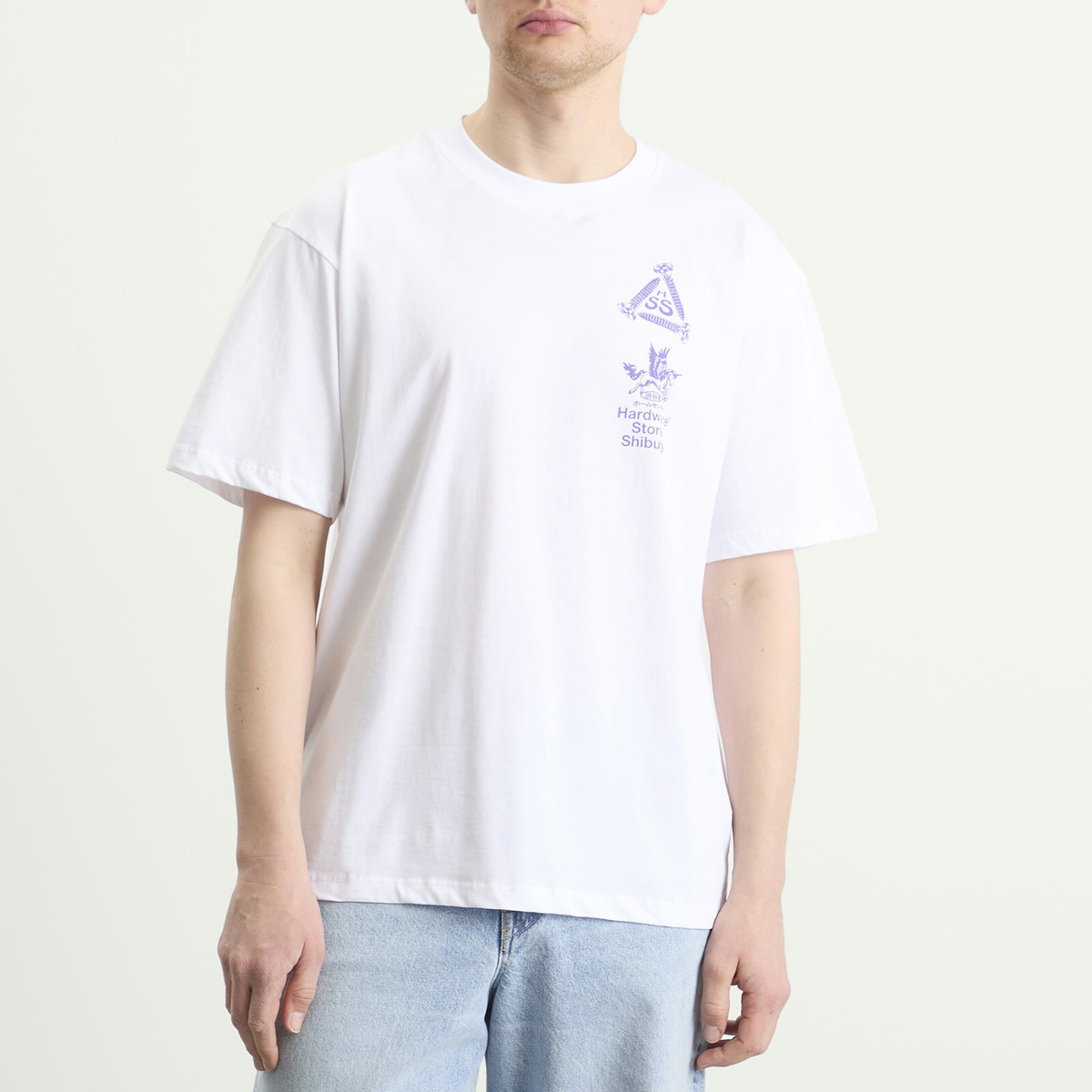 Edwin Men's Hardware Store Shibuya TS in White