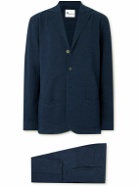 DOPPIAA - Aabigant Cotton-Blend Seersucker Suit - Blue