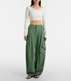 Alaïa Twill cargo pants