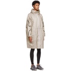 adidas by Stella McCartney Taupe Packable Lightweight Parka