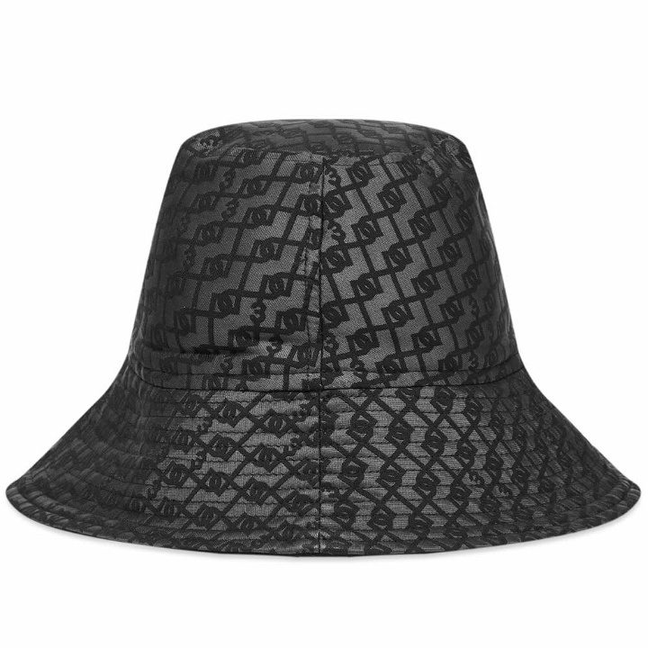 Photo: 3.Paradis Men's Monogram Reversible Bucket Hat in Black