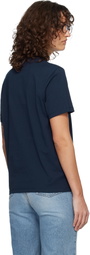 AMI Paris Navy Ami de Coeur T-shirt