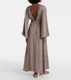 Melissa Odabash Maja printed kaftan