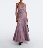 Zimmermann Clash draped lace gown